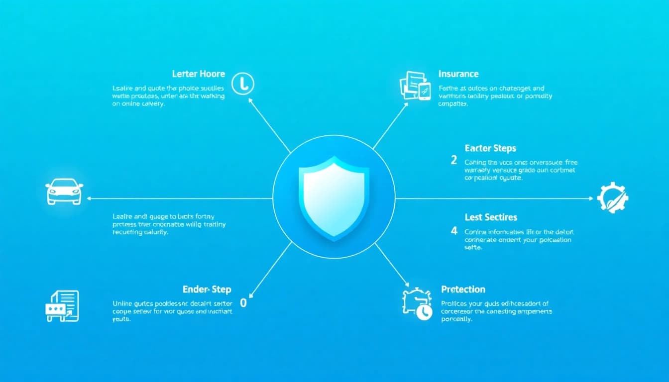 Learn how to get an online quote for warranty protection with this informative infographic.