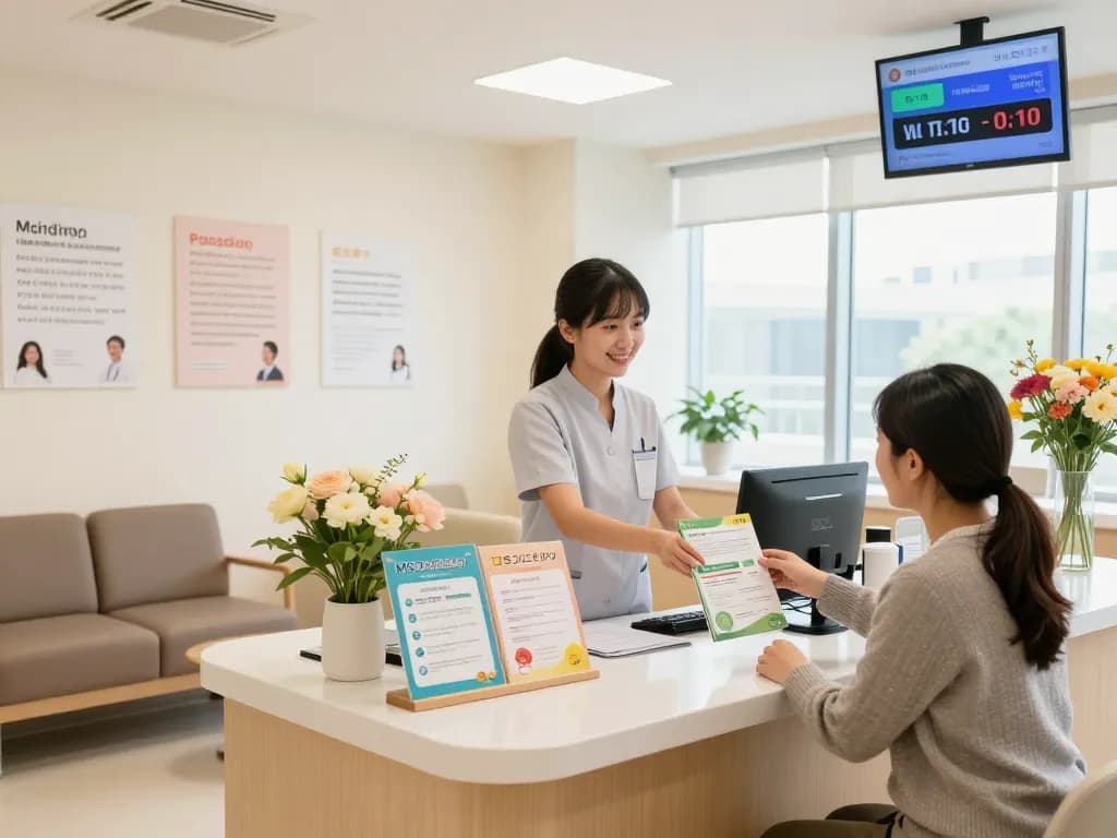 フレンドリーなスタッフとポジティブな雰囲気の受付環境で際立つMSクリニックの口コミレビュー。