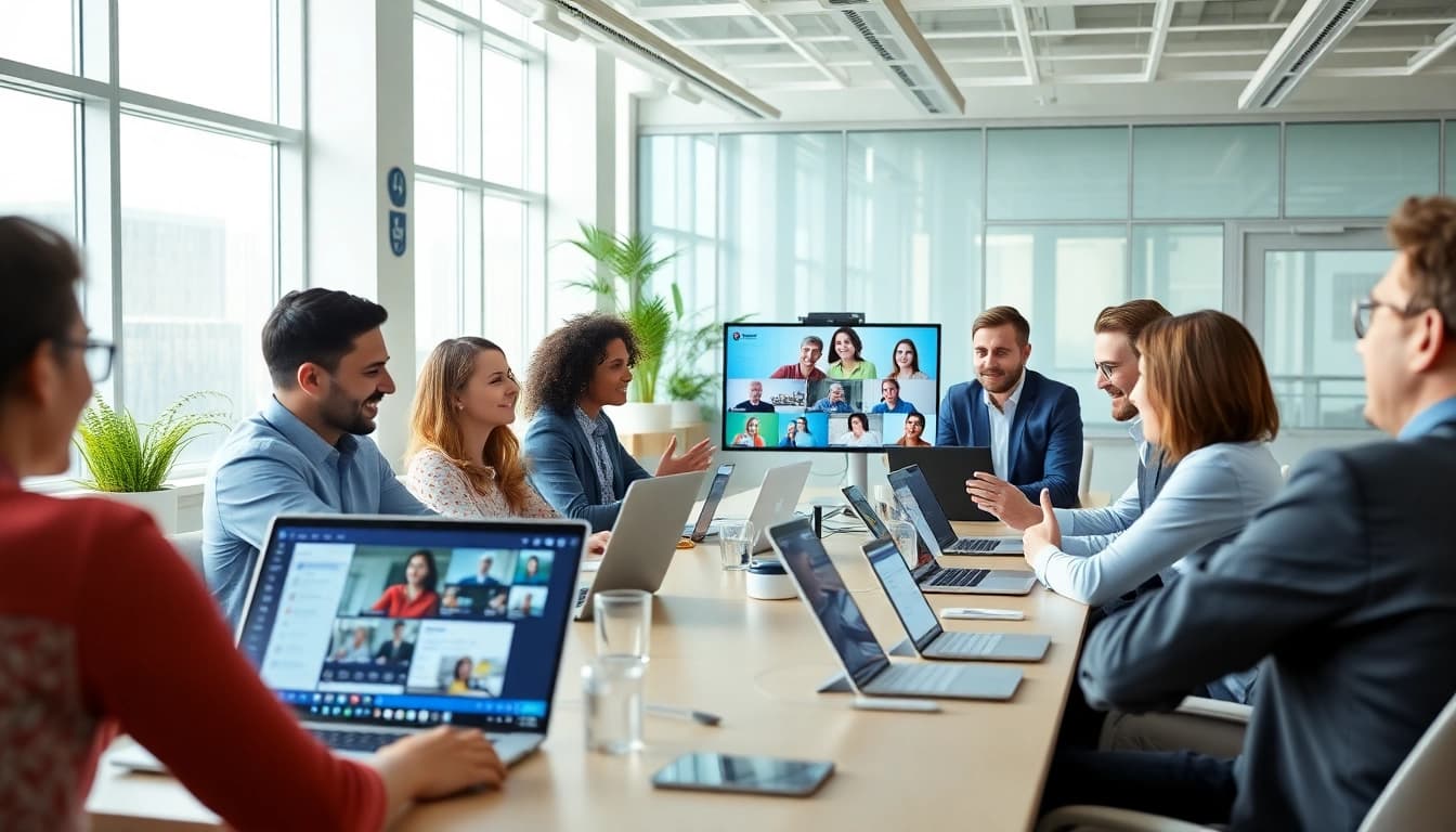 Efficient collaboration in a modern workspace using microsoft teams下载 for seamless communication.
