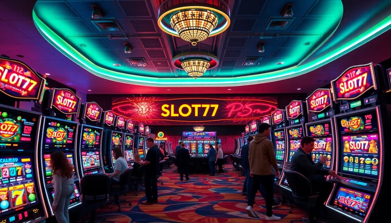 Slot77 menawarkan pengalaman permainan yang menarik di kasino modern.