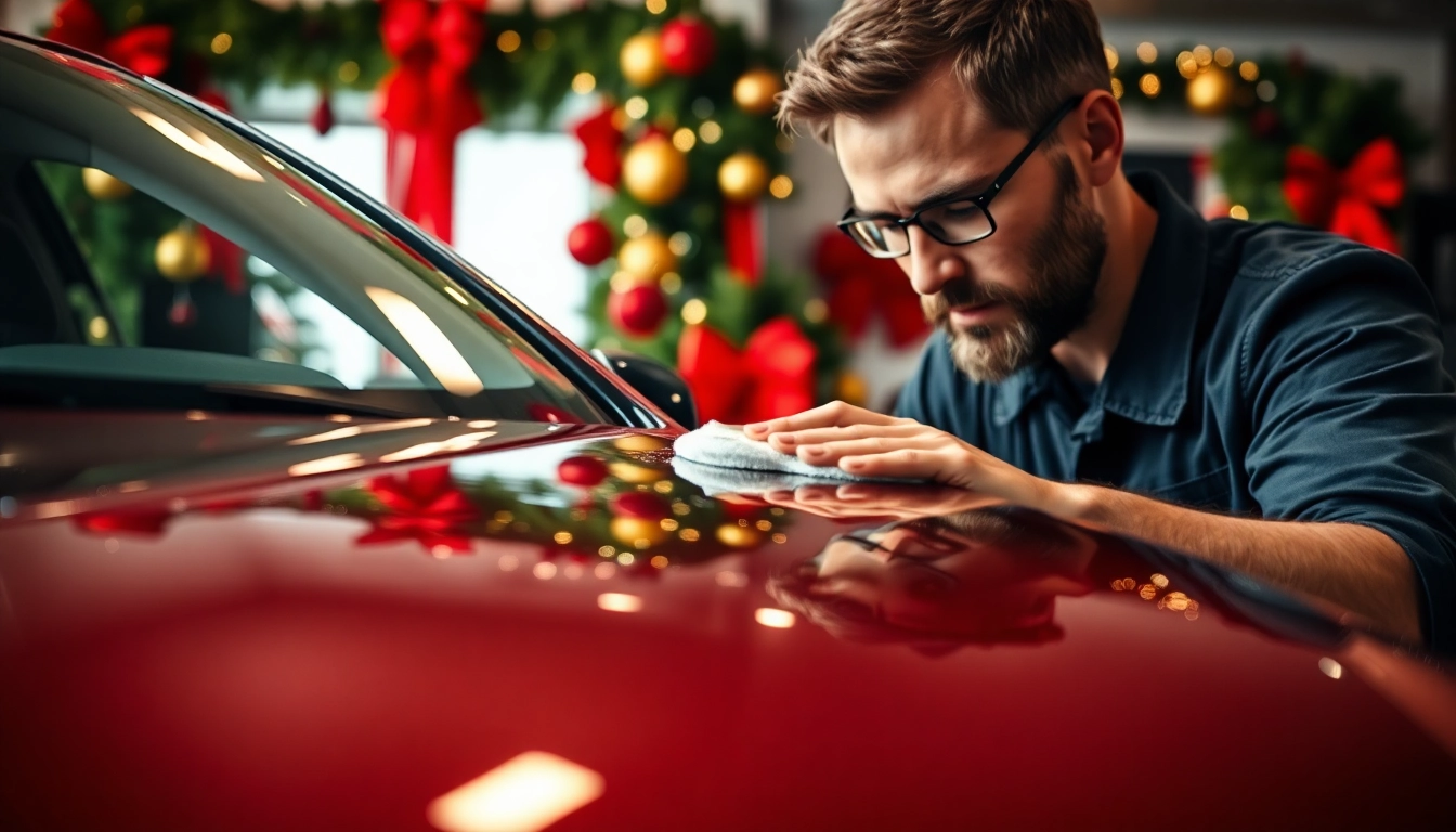 Treat someone special to a Christmas car detailing gift that shines bright and festive.