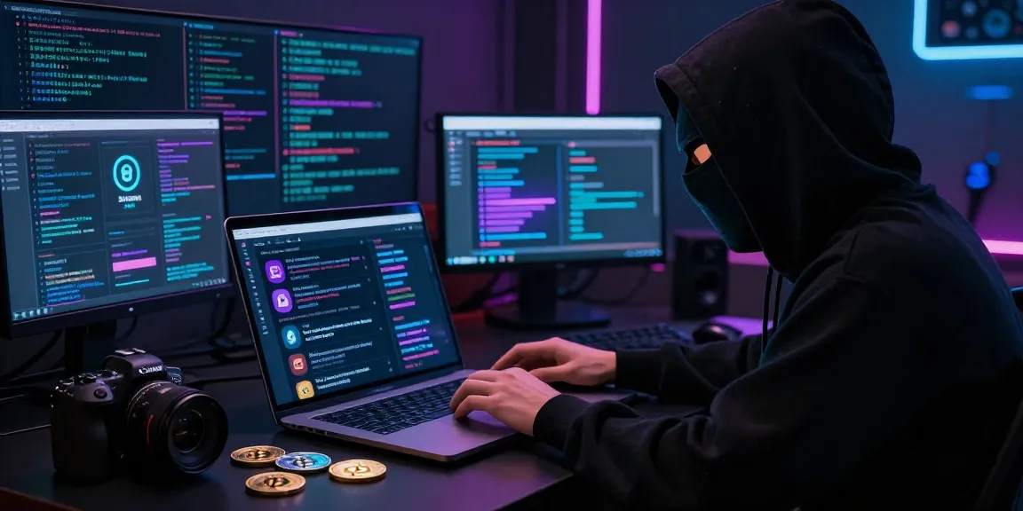 Anonymous user exploring verified darknet market links 2026, showcasing vibrant digital marketplace listings and cryptocurrency tokens.