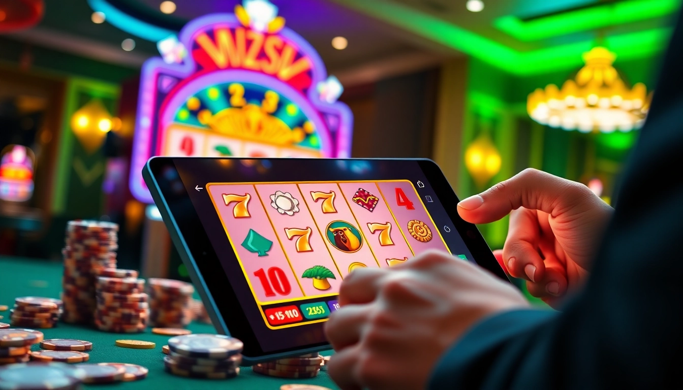 Experience excitement with jamuslot while engaging in online slot games at a luxurious casino.