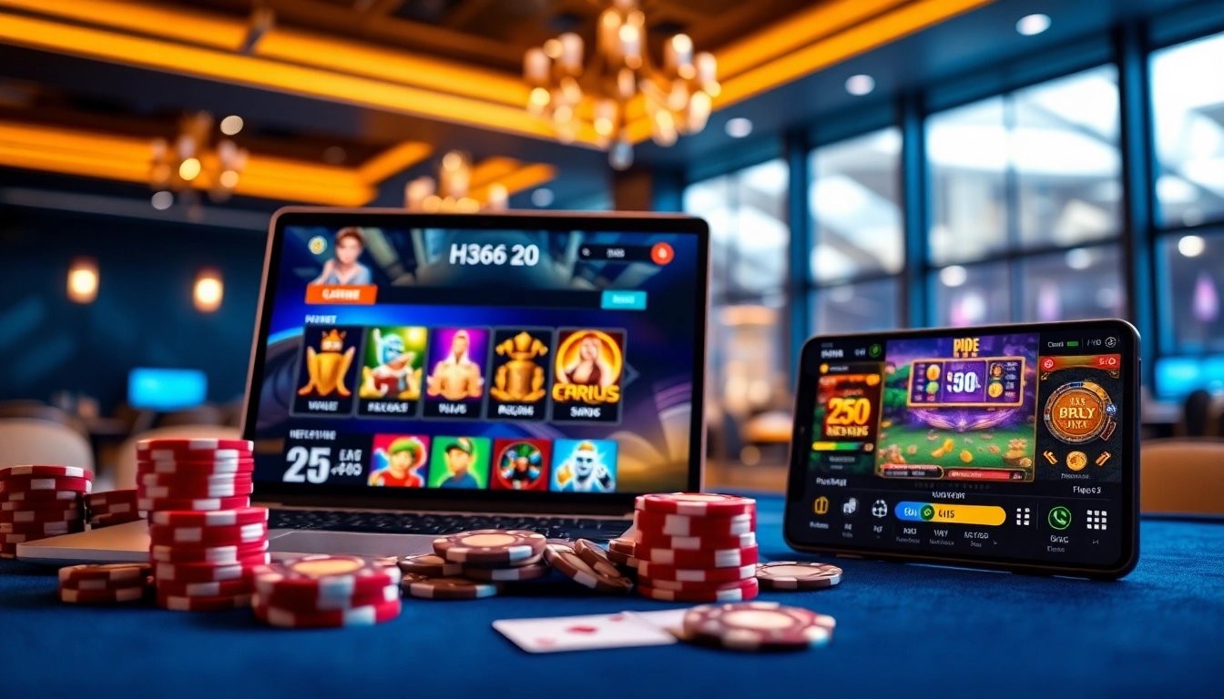 Engaging HH666 online casino experience with vibrant games and live dealer action.