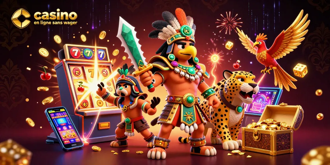 Jouez à des jeux captivants sur un casino en ligne sans wager et profitez d'offres sans conditions de mise !