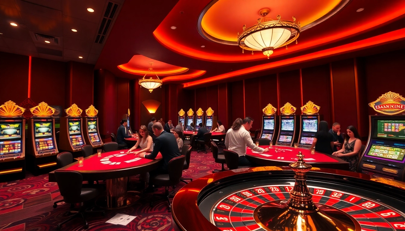 Experience the excitement of Nhà cái uy tín with vibrant casino games and engaging players.
