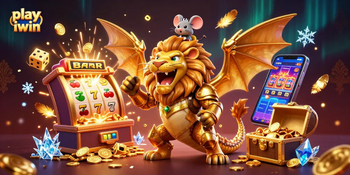Experience thrilling jackpots as you play iwin with a 3D chimera creature and exciting casino elements.