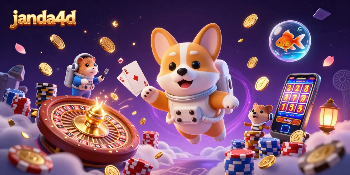 Mengalami permainan slot online di janda4d dengan karakter unik dan elemen kasino yang menarik.