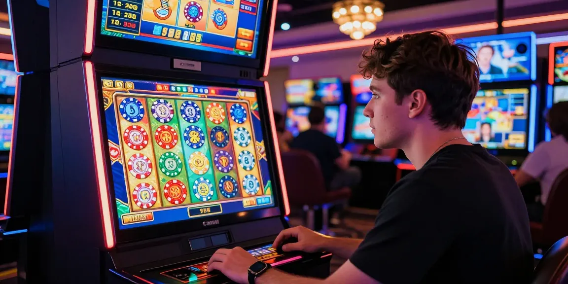 Engaging slot deposit 5k gaming scene with vibrant graphics and interactive player elements.