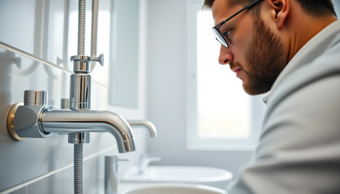 Sonni sanitär GmbH präsentiert professionelle Sanitärinstallationen in stilvollem Badezimmer.