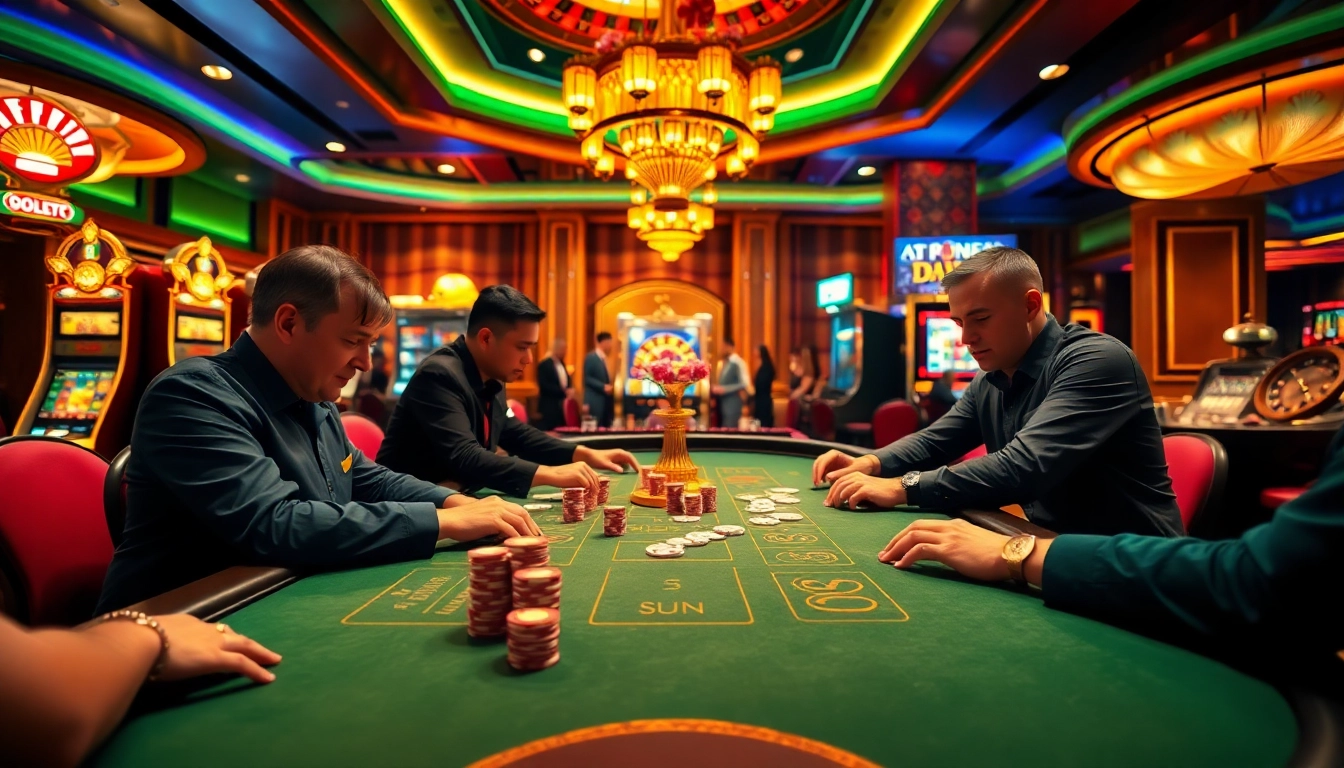 Engage in thrilling gameplay at https://rr88.se.net/ featuring vibrant casino scenes.