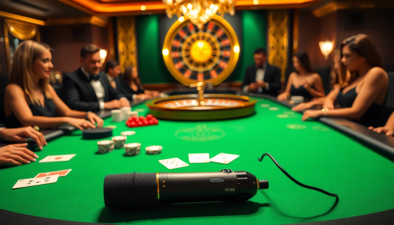 Experience the thrill of gambling with MV88 at a professional poker table.