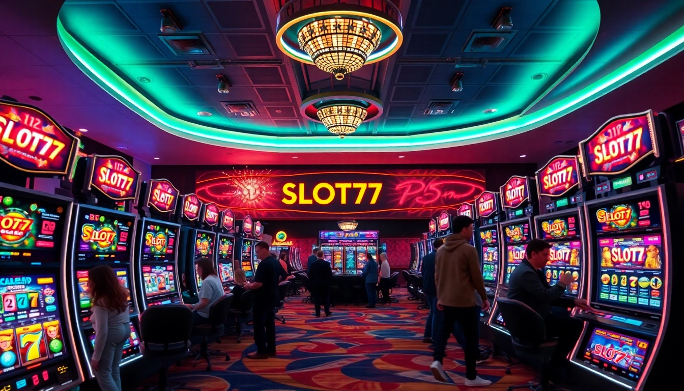 Slot77 menawarkan pengalaman permainan yang menarik di kasino modern.