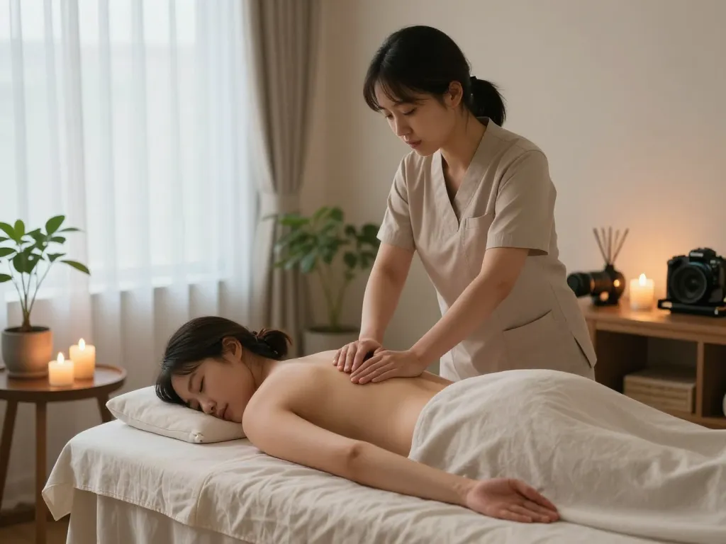Experience the soothing effects of 서초스웨디시 massage therapy in a tranquil spa setting with calming ambiance and relaxation techniques.