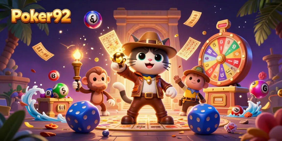 Experience thrilling gameplay with Poker92 through exciting casino adventures and vibrant visuals.