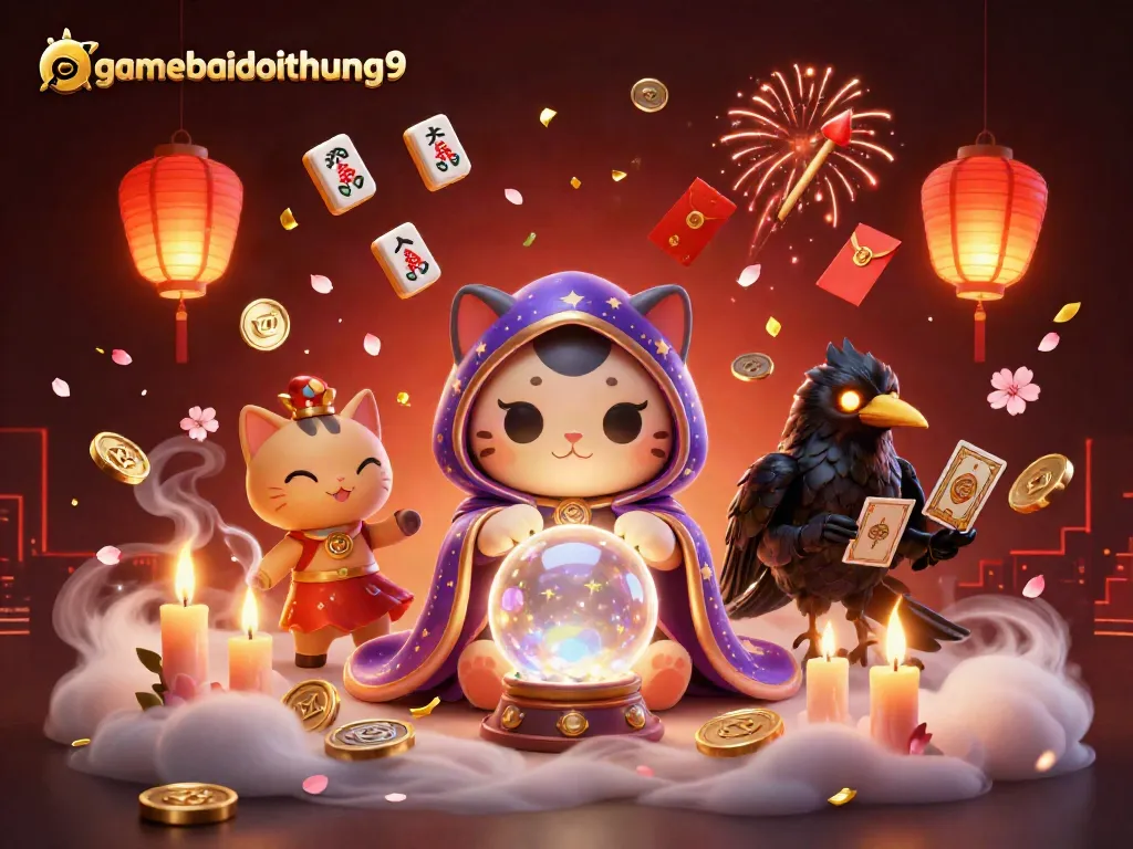 Experience thrilling gameplay at gamebaidoithuong9 with vibrant casino-themed visuals showcasing luck and fortune.