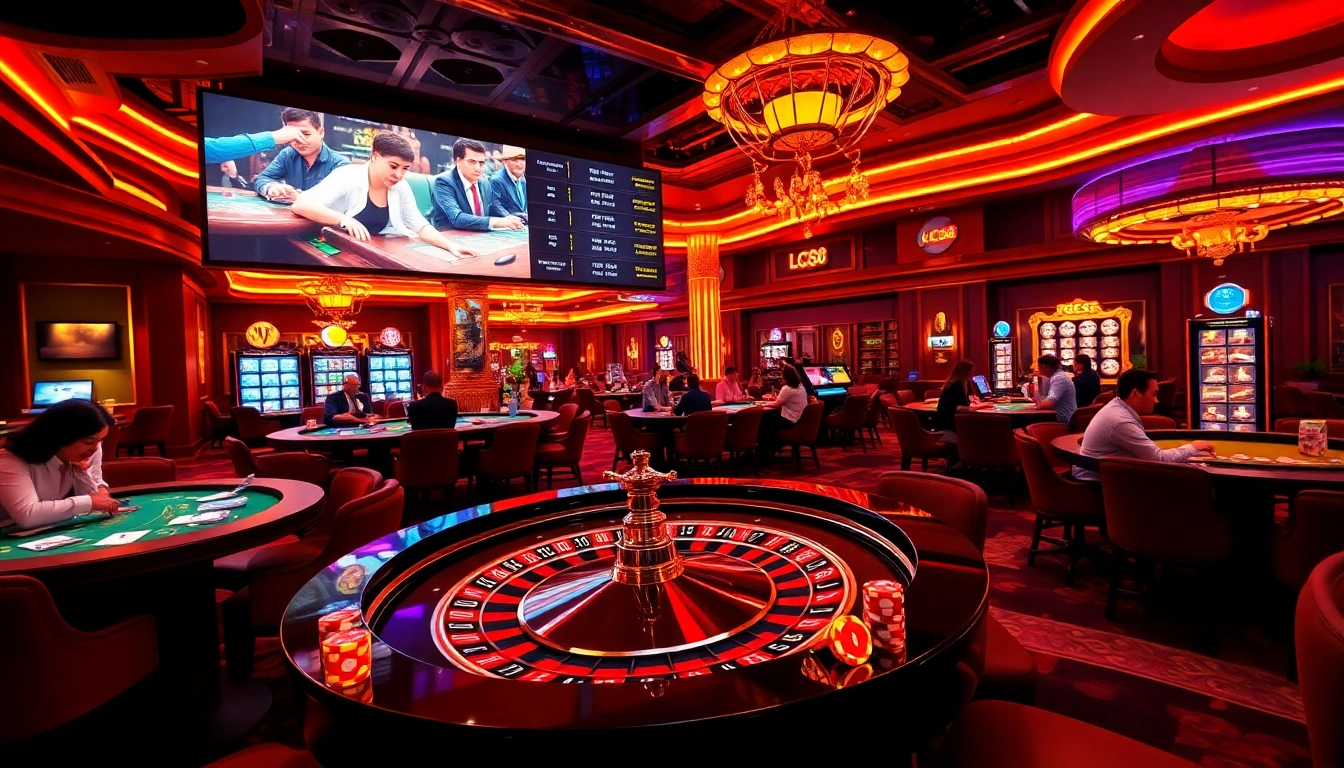 Join the excitement at LC88 casino with vibrant gaming tables and online betting action.