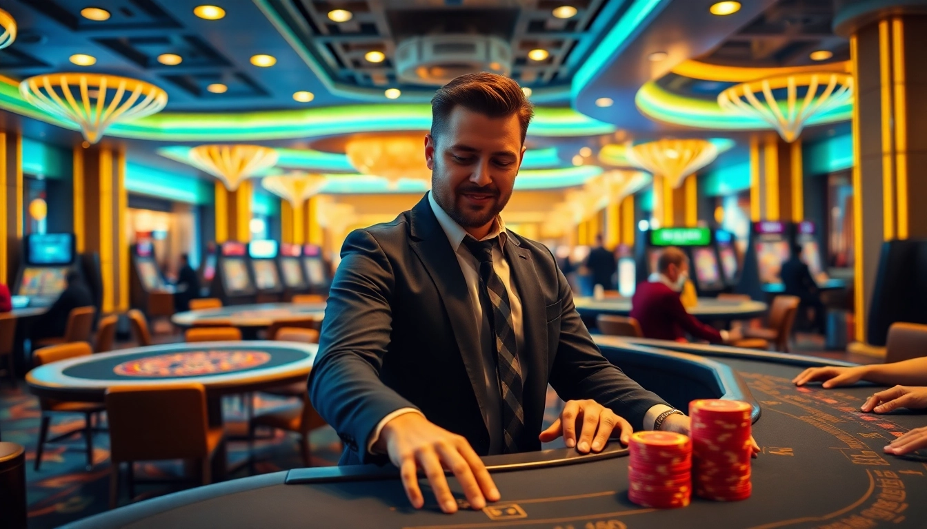 Mendaftar dengan Planet77 Register di kasino dengan dealer profesional dan suasana meriah.