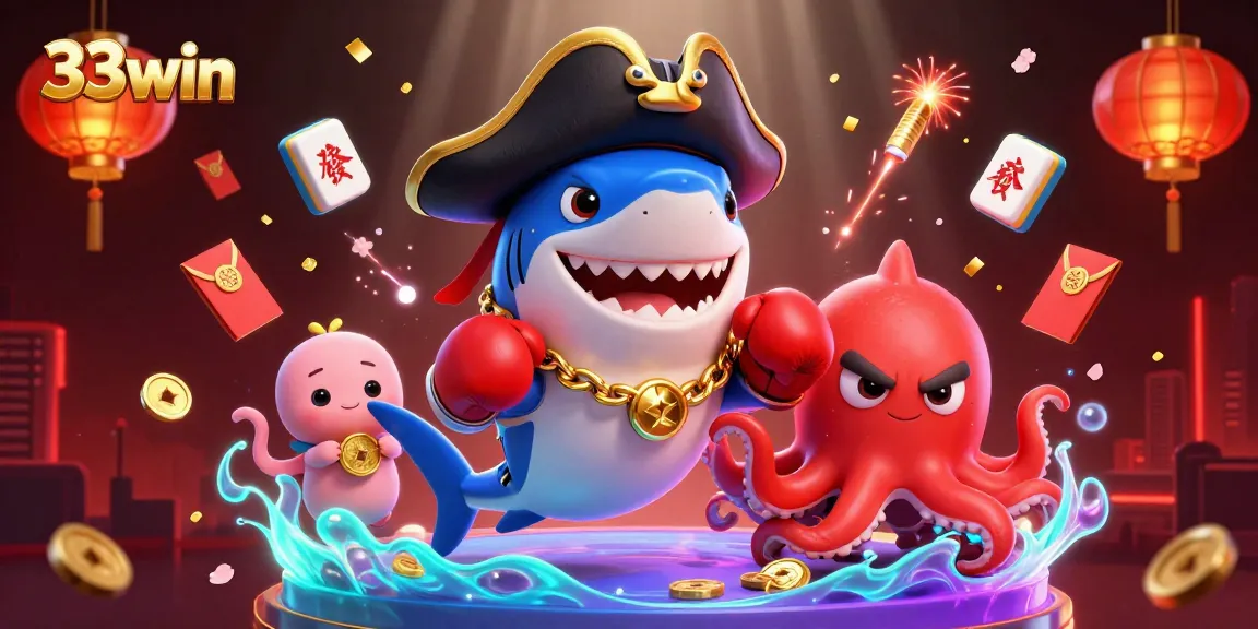 Engage in thrilling gameplay at 33win with exciting characters and vibrant casino elements.