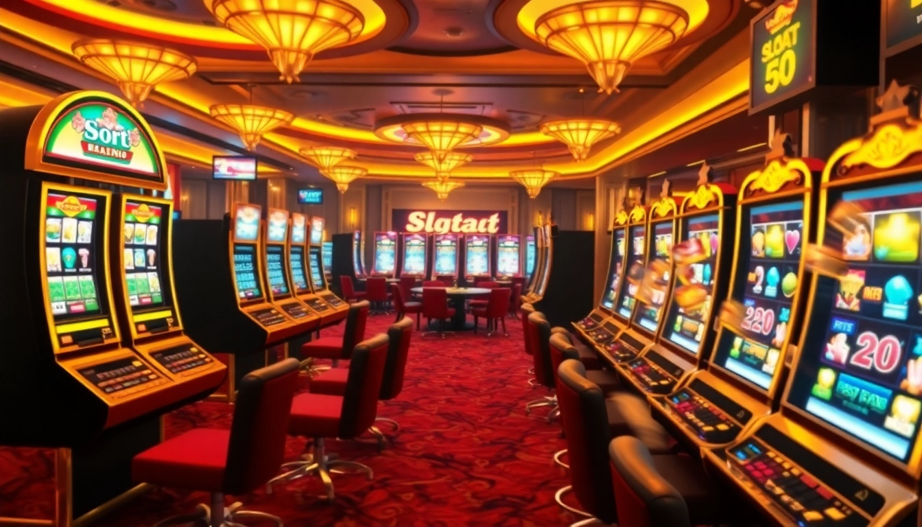Spin and win on slot scatter hitam machines with vibrant casino elements like poker chips and roulette.