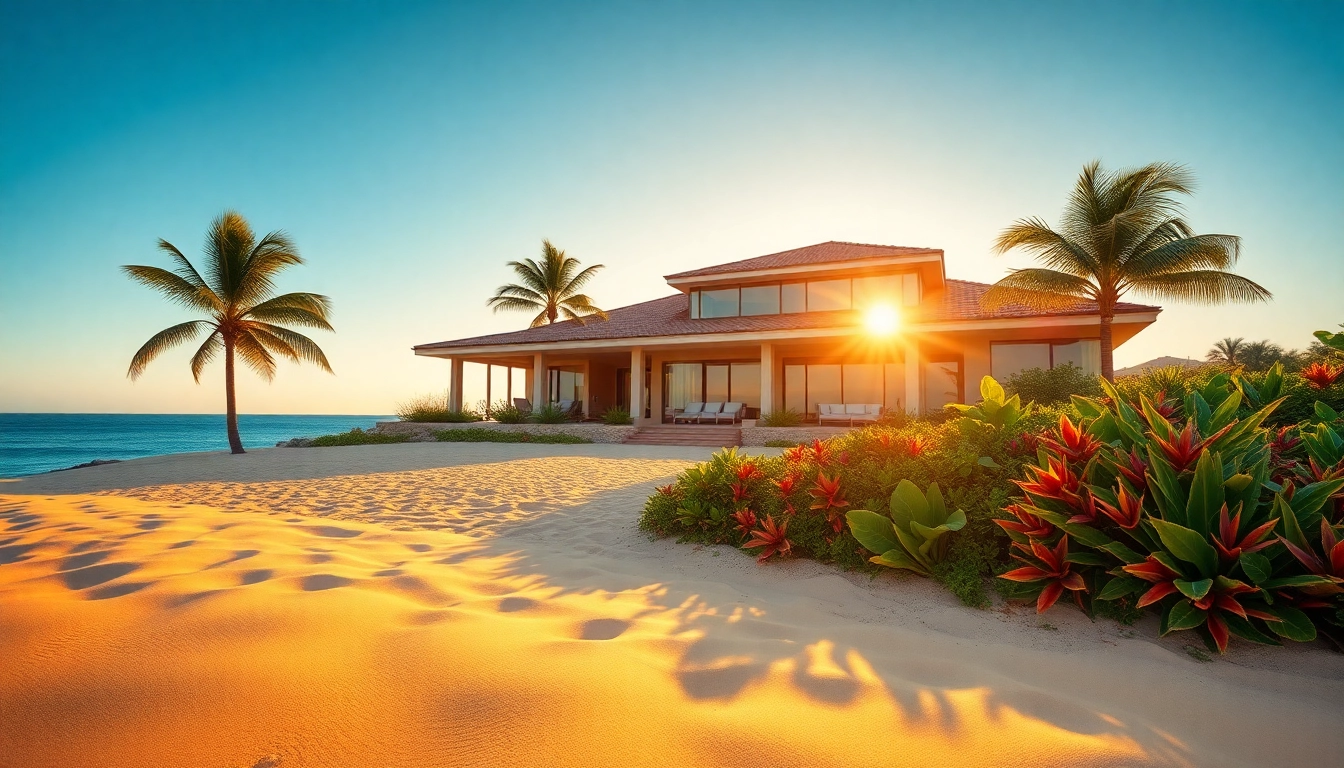Cabo San Lucas real estate featuring a luxurious beachfront home with stunning ocean views.
