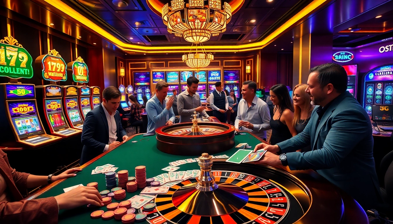 Experience the excitement of gambling at https://dagapq.com/ with vibrant casino visuals showcasing poker and roulette.