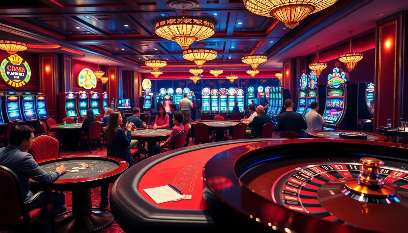 Experience thrilling games at https://gg88.biz/ with vibrant gambling action and luxurious casino decor.