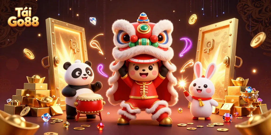 Tải Go88 and experience thrilling gameplay with dynamic visuals and engaging characters in this vibrant casino illustration.