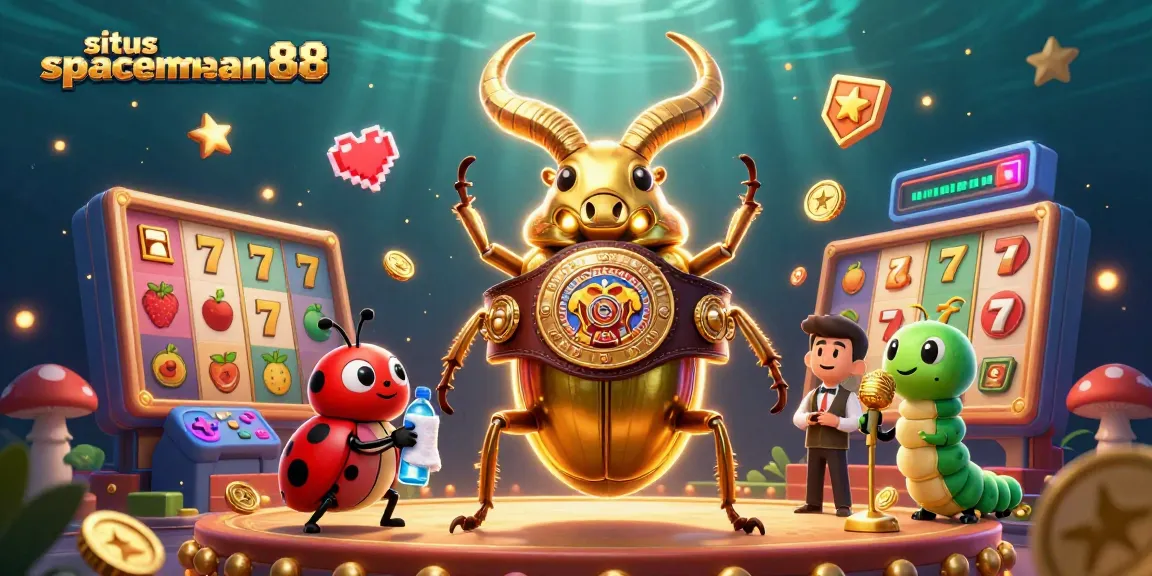 Engage with situs spaceman88's dynamic online slots illustrated through vibrant characters and immersive game elements.