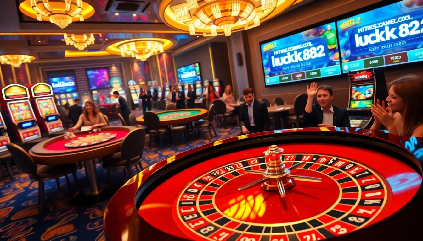 Experience thrilling gaming opportunities at https://luck882.co.com/ featuring vibrant casino tables, engaging gameplay, and luxury.