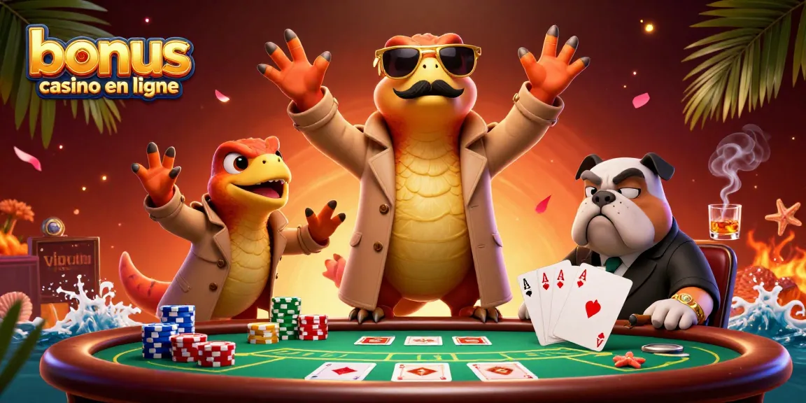 Bonus casino en ligne : Trois rapaces déguisés tentent d'entrer dans un casino VIP.