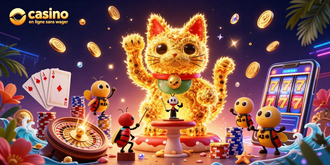 Profitez d'une expérience de jeu captivante avec un casino en ligne sans wager et ses multiples thèmes et bonus accessibles.