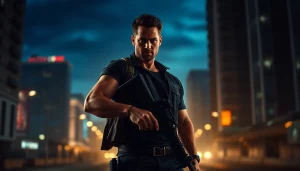 Engaging action scene featuring a tough character similar to reacher series