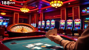 Experience the excitement of gambling at 168vn with engaging casino games and vibrant visuals.
