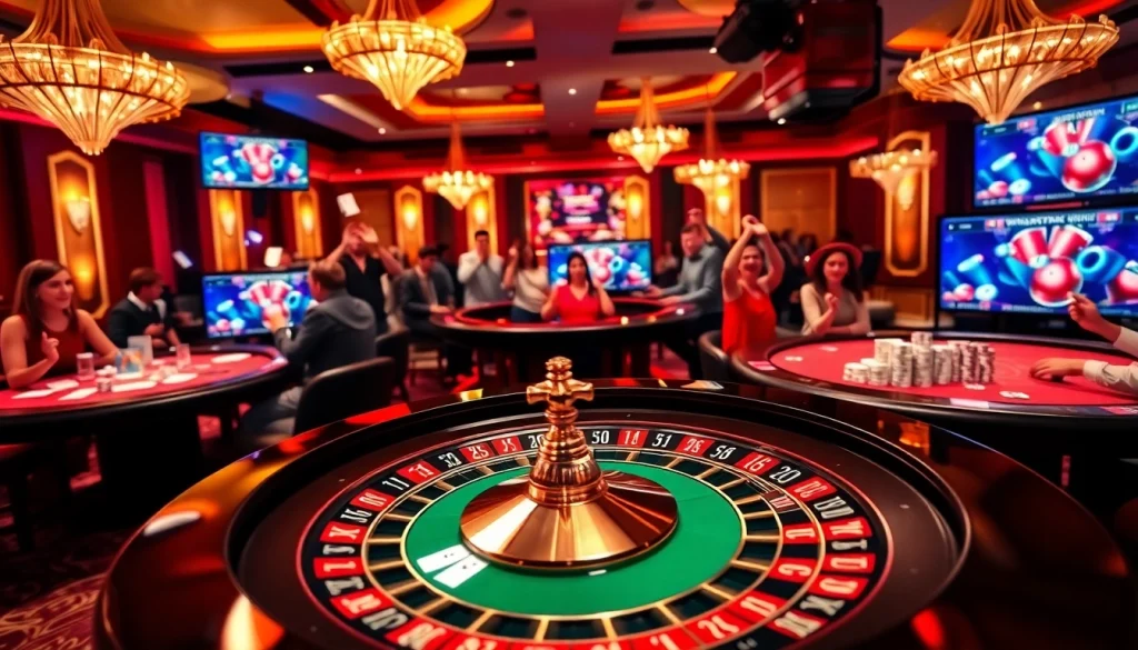 Experience the thrill of gambling at UU88 có uy tín không with vibrant casino tables, lively atmosphere, and engaging games.