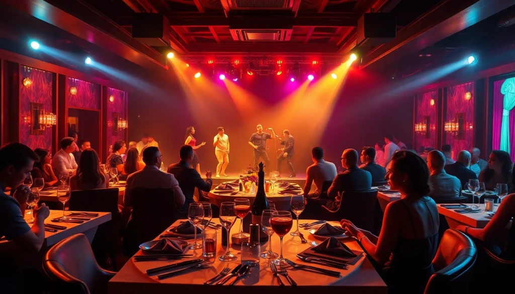 Experience Dinner SXM at Club Noir with stunning performances and an inviting atmosphere.
