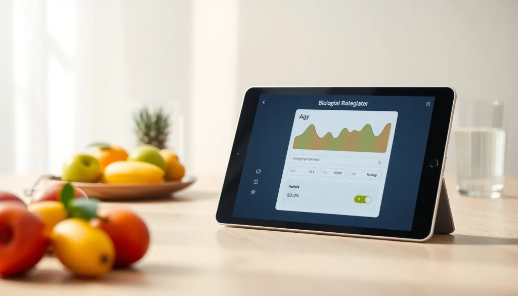 Engage with biological age calculator to assess your health and wellness metrics.
