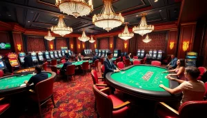 Experience thrilling gameplay at https://thabet77.sa.com/ with vibrant casino tables and exciting gaming action.