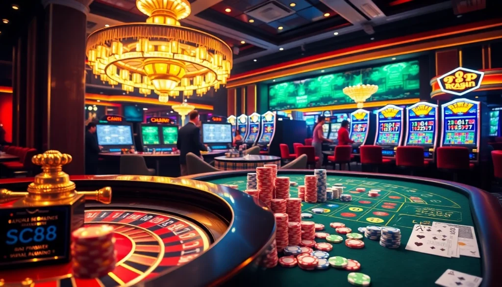 Experience thrilling betting at SC88, where exciting casino games and vibrant gaming visuals come to life.