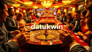 Rasakan sensasi di datukwin saat para pemain merencanakan strategi di meja roulette yang berwarna-warni.