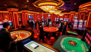 Experience the thrill and luxury of the iwin club with stunning casino tables and vibrant gaming.