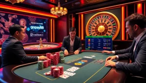Gopay88 transforms online gambling with high-stakes poker gameplay and vibrant casino visuals.