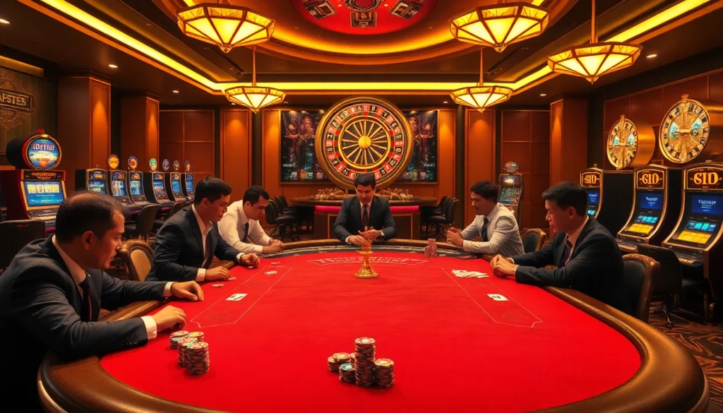 Experience thrilling gameplay at sc88archi's luxurious casino tables.