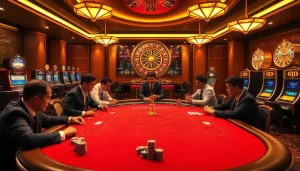 Experience thrilling gameplay at sc88archi's luxurious casino tables.