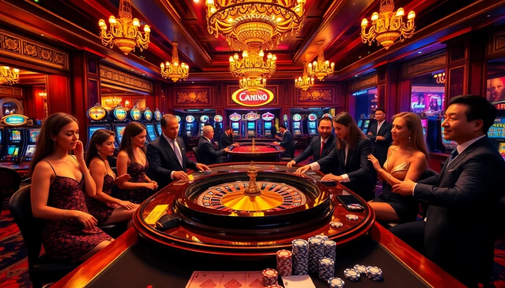 Trải nghiệm những cược đầy kịch tính tại https://luck8.net, thể hiện bầu không khí casino sang trọng.