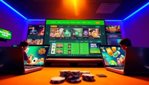 Experience 559X's engaging online betting platform interface with vibrant games and user-friendly design.