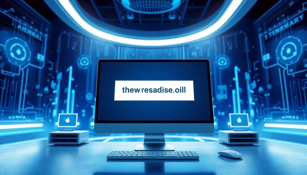 Generate a tempmail disposable using a high-tech digital workspace showcasing privacy features.